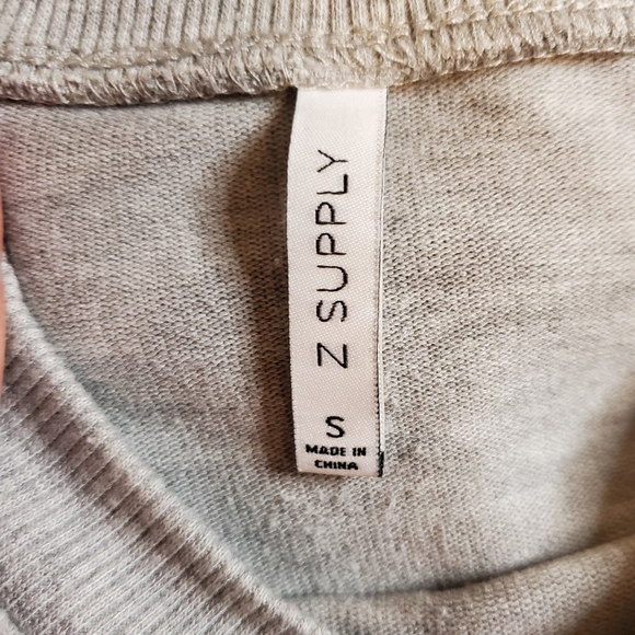 Z Supply Cross Draped Sweater size small - Picture 5 of 7